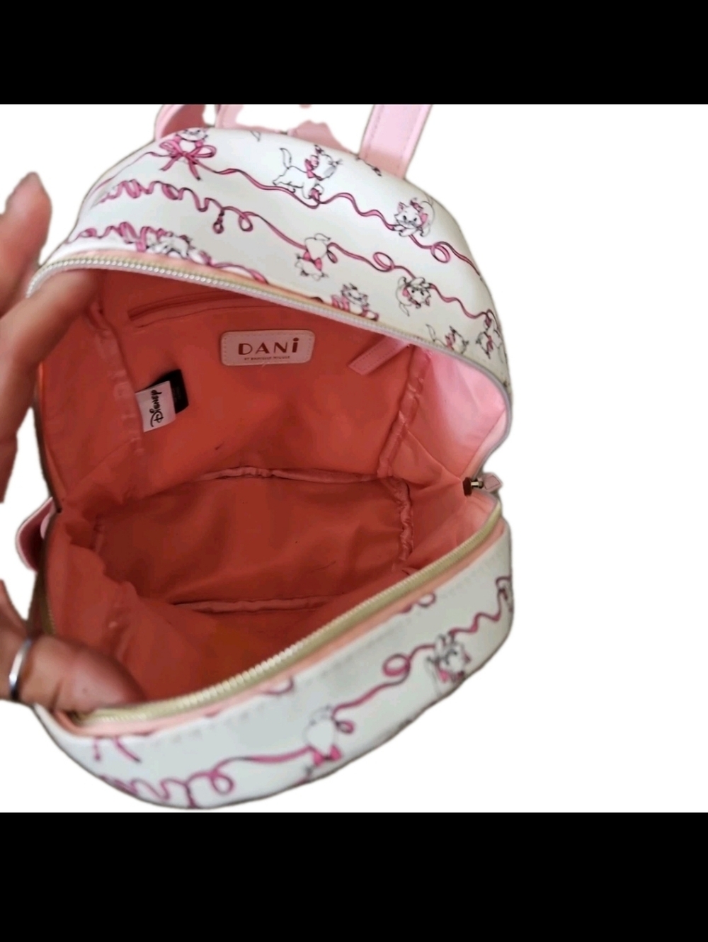 Dani By Danielle Nicole Disney The Aristocats Marie Pink Mini Backpack - Picture 8 of 15